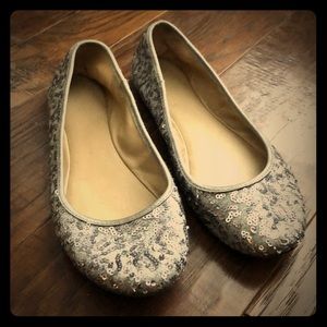 Kenneth Cole Reaction Slip Gloss Ballet Flats